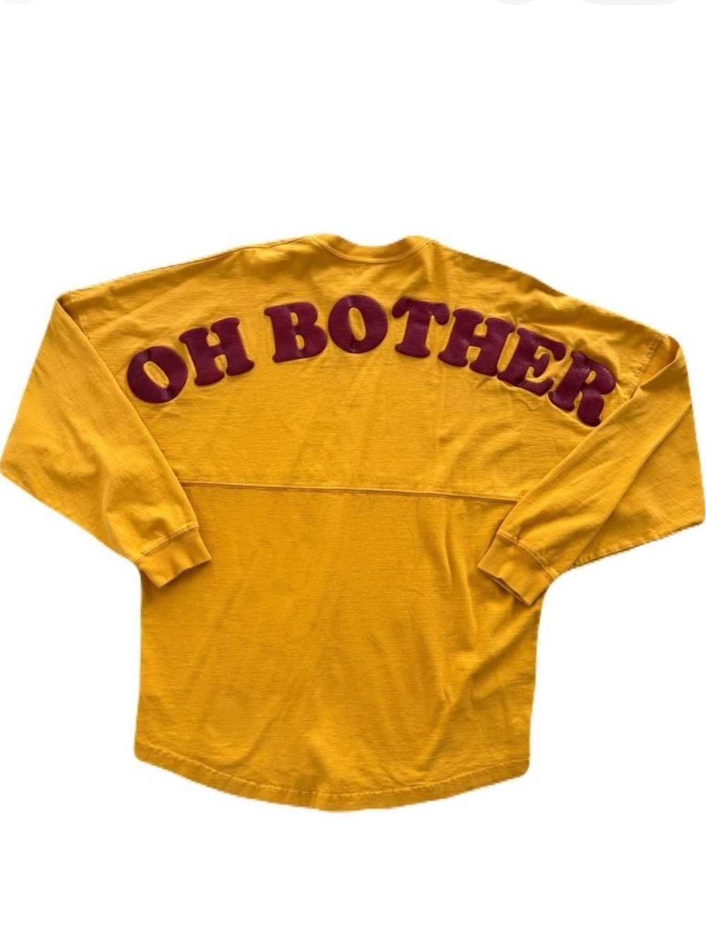 Disney Winnie The Pooh Spirit Jersey XS glitter OH BOTHER top